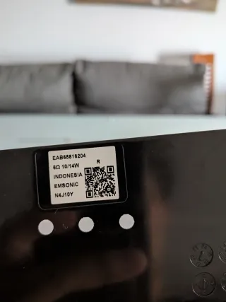 Conjunto de dos altavoces originales (izquierdo y