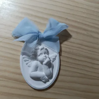 Ambientador Cerámico Ángel Azul