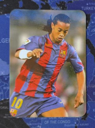 CROMOS CARDS - RONALDINHO - FC BARCELONA (PART.1)