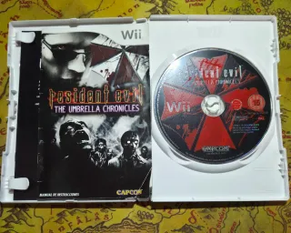 Resident Evil The Umbrella Chronicles Wii pal esp