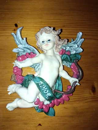 Figura Cupido Amor Corazones San Valentín