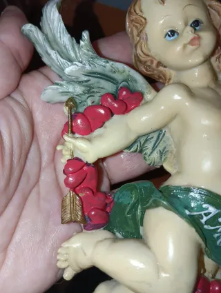 Figura Cupido Amor Corazones San Valentín