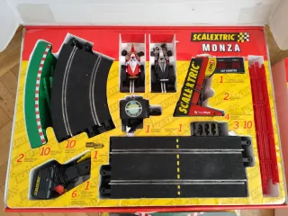 Lote Scalextric Monza y Copa Peugeot
