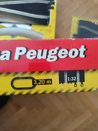 Lote Scalextric Monza y Copa Peugeot