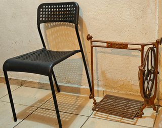 Base máquina coser SINGER original