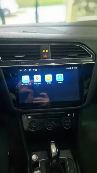 Rádio Volkswagen Tiguan Android 14 com Carplay.