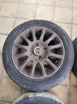 101681 185/55/14 juego llantas volkswagen polo iii