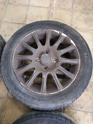 101681 185/55/14 juego llantas volkswagen polo iii