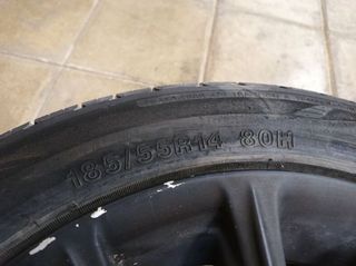 101681 185/55/14 juego llantas volkswagen polo iii