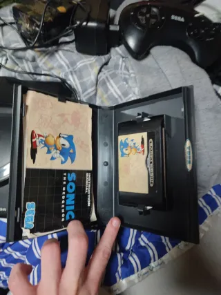 Nintendo NES Beige con mandos Sega Megadrive