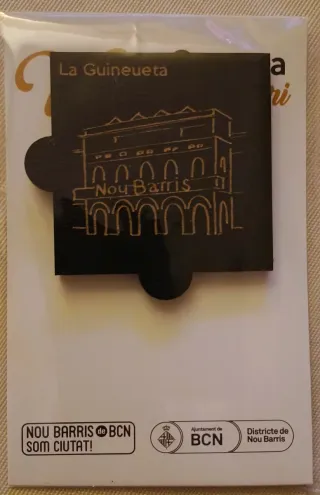 Imán Nevera La Guineueta Nou Barris BCN
