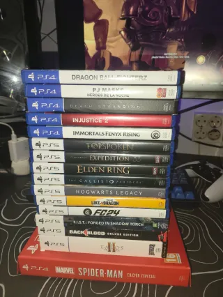 Ps5 + Mando + NVMe 2TB + 17 Juegos