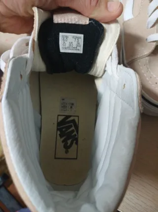 Vans Beige y Blancas