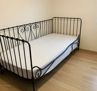 Cama Diván - sofá, Forja Negro