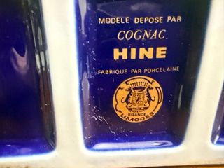 Botella Hine Cognac Napoleón Vacía HINE Arc Triunf
