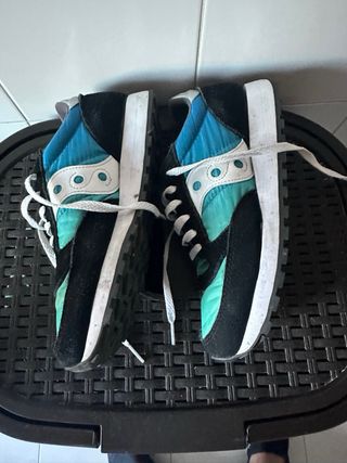Zapatillas Saucony Talla 39 Azul/Verde