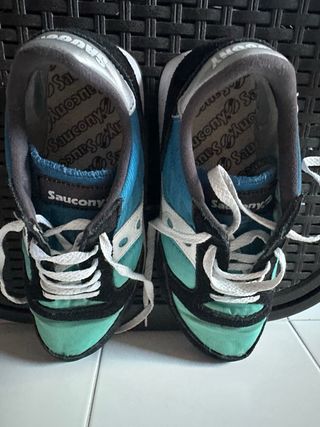 Zapatillas Saucony Talla 39 Azul/Verde