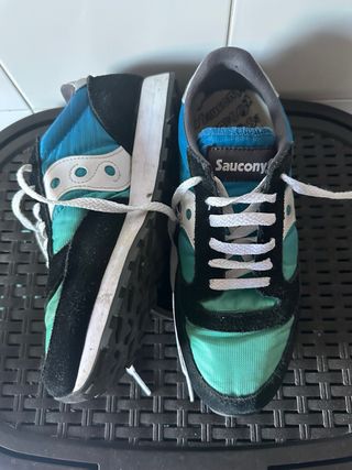 Zapatillas Saucony Talla 39 Azul/Verde