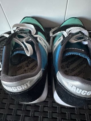 Zapatillas Saucony Talla 39 Azul/Verde