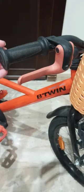 Bicicleta infantil B'TWIN naranja