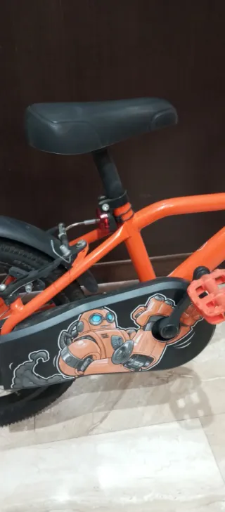 Bicicleta infantil B'TWIN naranja