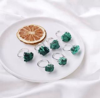 Anillo Ajustable Malaquita