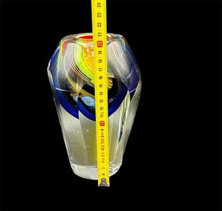 Vaso Murano Sommerso Stile Mandruzzato