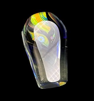 Vaso Murano Sommerso Stile Mandruzzato