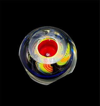 Vaso Murano Sommerso Stile Mandruzzato