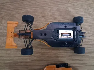 Coche Scalextric F1 Naranja/Negro