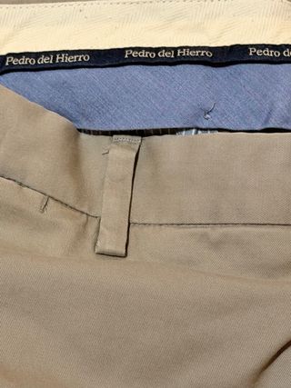 Pantalón chino Pedro del Hierro beige