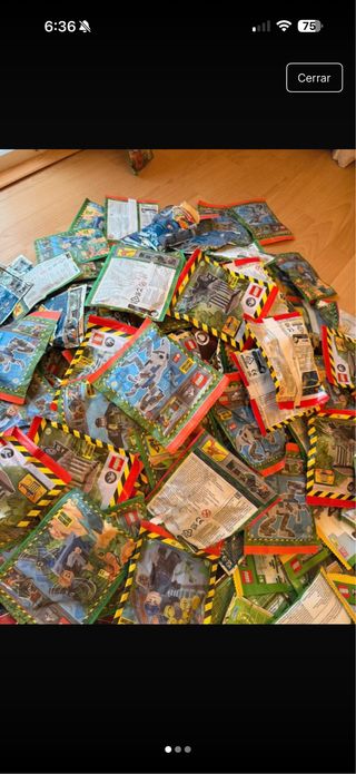 Lote 200 sobres Legos