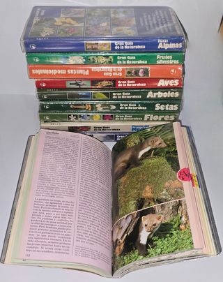Colección 10 Libros "GRAN GUÍA DE LA NATURALEZA"