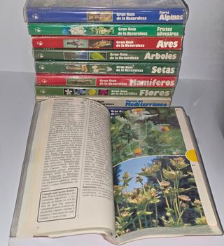 Colección 10 Libros "GRAN GUÍA DE LA NATURALEZA"