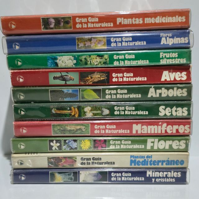 Colección 10 Libros "GRAN GUÍA DE LA NATURALEZA"