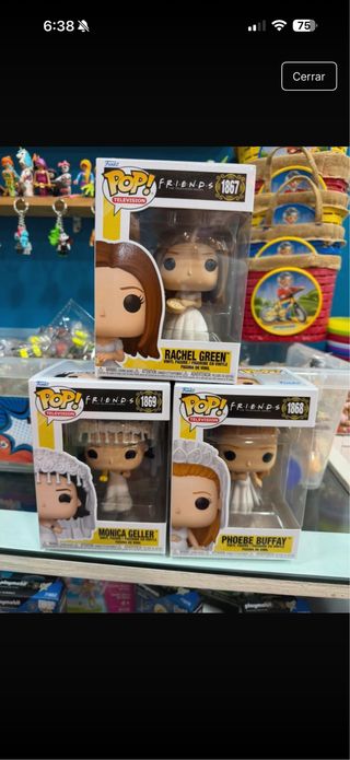 3 Funko Pop! Friends