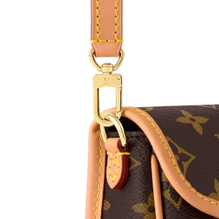 Bolso Louis Vuitton Nano Diane Marrón/Naranja