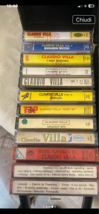 Lotto musicassette compilation