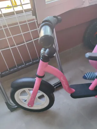 Bicicleta infantil rosa