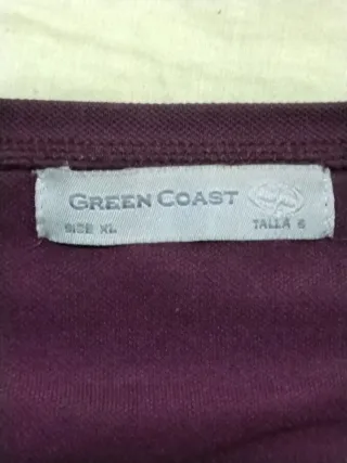 Camiseta Green Coast unisex morada talla única