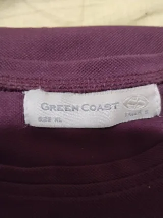 Camiseta Green Coast unisex morada talla única