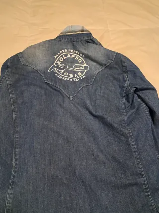 Camisa vaquera Easy Boy azul