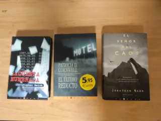 Lote 3 Novelas Intriga Forense Scarpetta (Netflix)