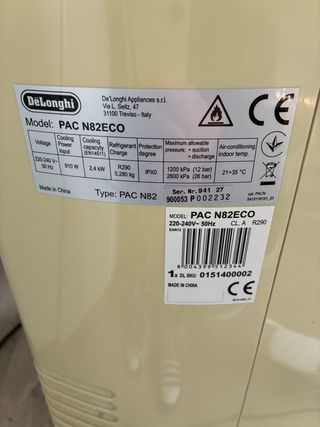 Portable Air Conditioning unit  DeLonghi