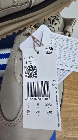 Zapatillas Adidas SL 72 Beige/Marrón