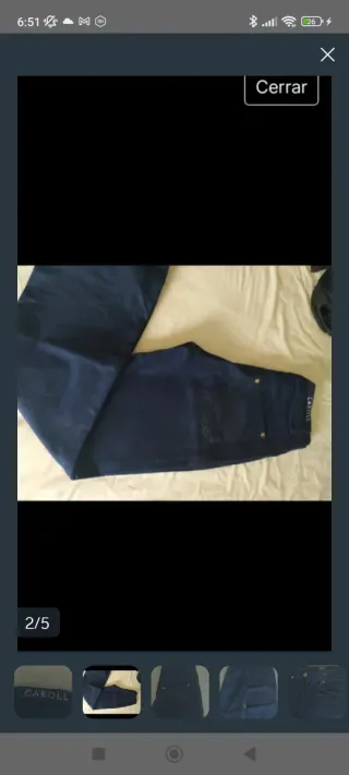 Pantalones Carol Azul