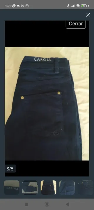 Pantalones Carol Azul