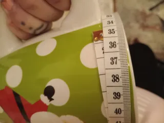 Tazas grandes de cerámica con Santa Claus
