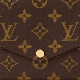 Cartera Louis Vuitton Félicie Monogram Marrón