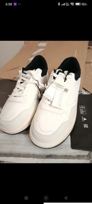 Zapatillas deportivas hombre blancas